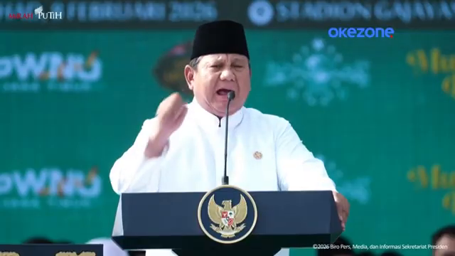 Prabowo Di Mujahadah Kubro  Nu Merupakan Pilar Kebesaran Bangsa Indonesia