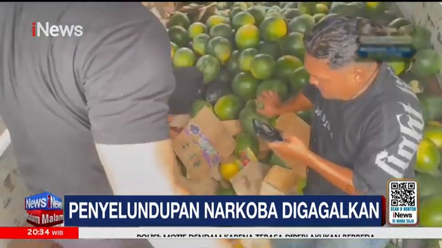 Penyelundupan Narkoba Digagalkan  Petugas Amankan 66 Paket Sabur 70 Kilogram   Inews Malam 7 2