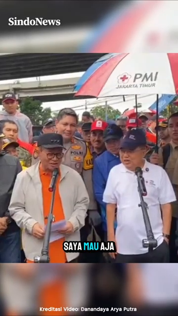 Canda Pramono Ke Jk Saat Kerja Bakti  Kita Dibesarkan Dalam Teknokrasi  Enggak Mungkin Masuk Gorong