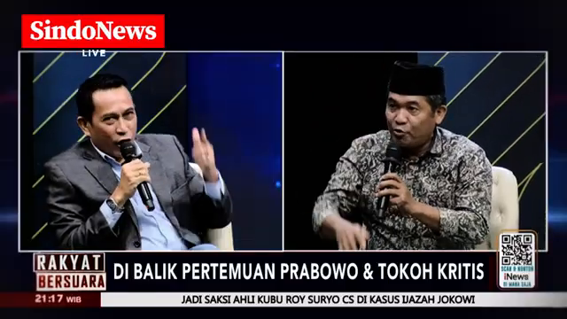 Ray Rangkuti Tunjuk David Pajung  Sistem Jokowi Bagus Gak     Rakyat Bersuara   10 02