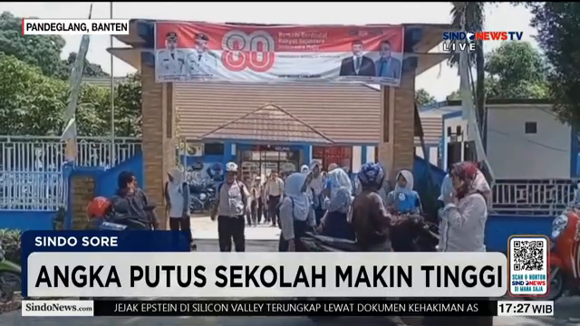 Angka Putus Sekolah Tinggi Di Pandeglang  Faktor Ekonomi Jadi Penyebab   Sindo Sore   07 02