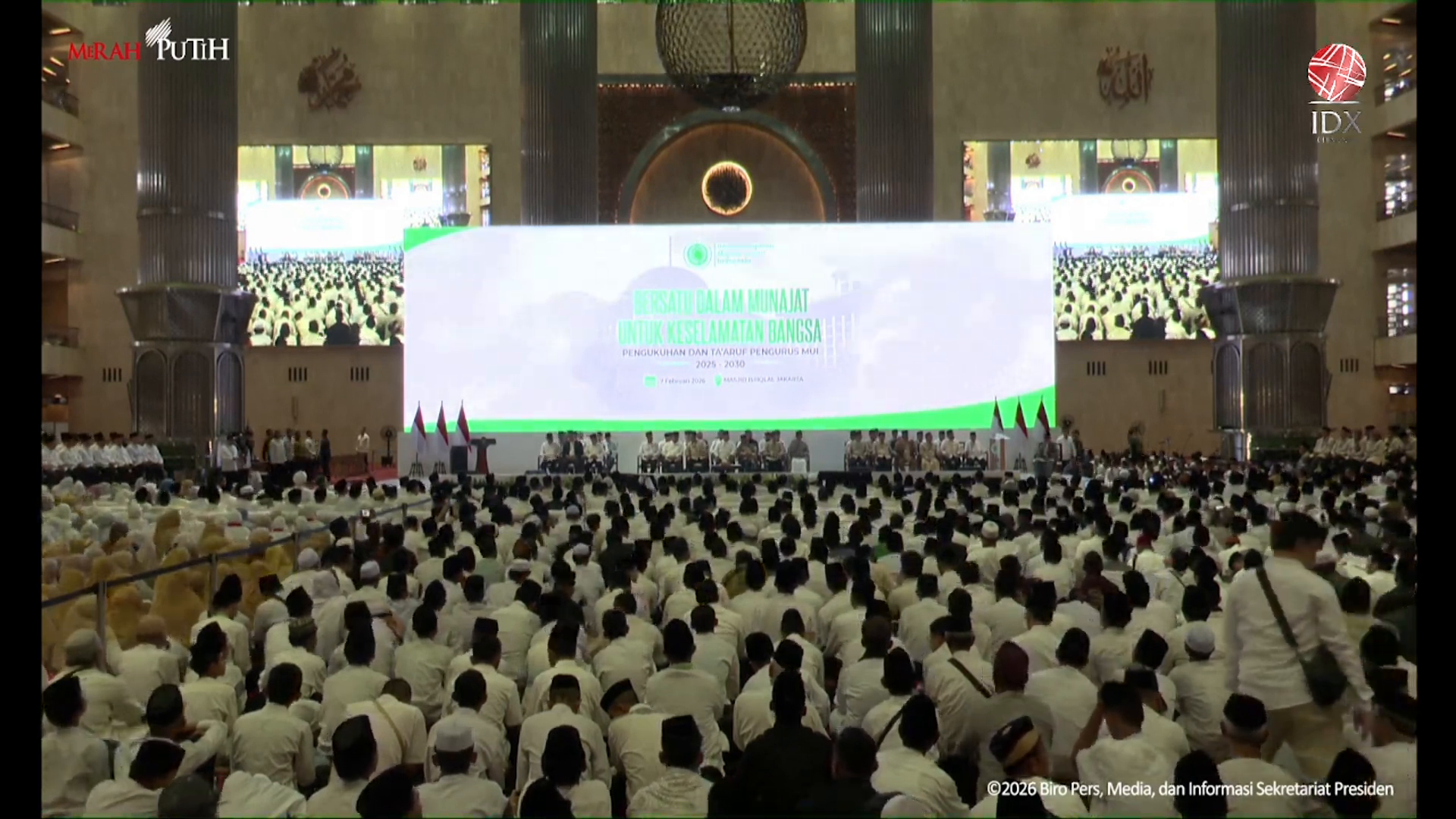   Live - Presiden Prabowo Hadiri Bersatu Dalam Munajat Untuk Keselamatan Bangsa   Breaking News.