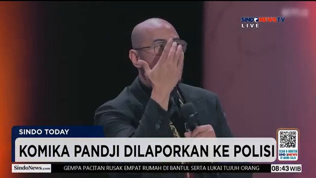 Seorang Warga Cikande Laporkan Pandji Ke Polisi Atas Dugaan Penistaan Agama   Sindo Today   06 02.