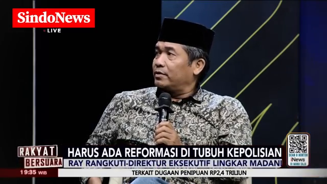 Ray Rangkuti  Rakyat Masih Menanti Bukti Nyata Kinerja Pemerintah   Rakyat Bersuara
