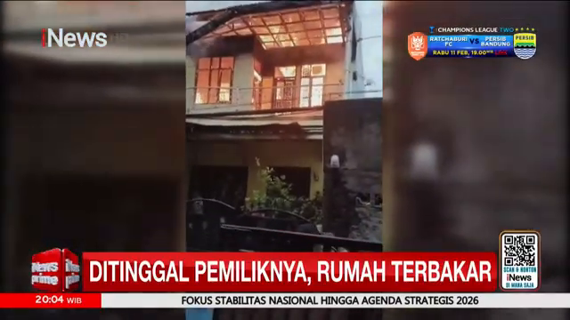 Rumah Terbakar Di Bekasi Saat Ditinggal Pemilik  Diduga Akibat Korsleting Listrik  Full (09 02)