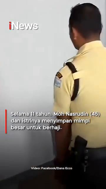 Mengharukan  Menabung Koin Rp15 Ribu Per Hari  11 Tahun Akhirnya Bisa Naik Haji.