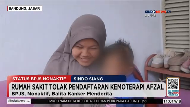 Bpjs Nonaktif  Bayi Penderita Kanker Ditolak Kemoterapi Oleh Rs   Sindo Siang   10 02
