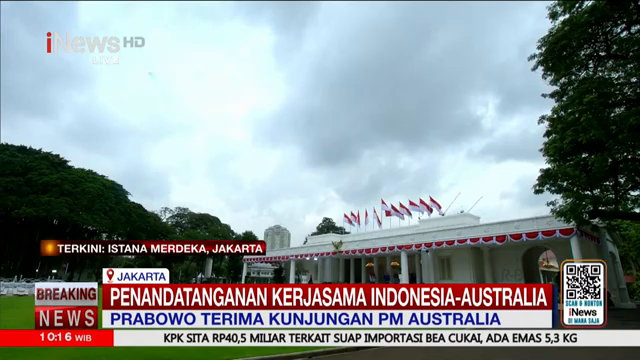  Breaking News - Prabowo Terima Kunjungan Pm Australia (06 02).