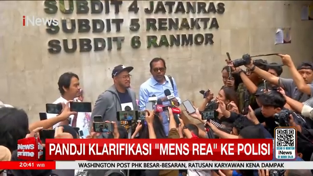 Pemeriksaan Pandji  Haris Azhar  Ada 63 Pertanyaan Diajukan Ke Pandji   Inews Prime 6 2.