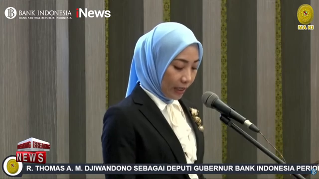  Breaking News - Pengucapan Sumpah Jabatan Thomas Djiwandono Sebagai Deputi Gubernur Bi (9 2)
