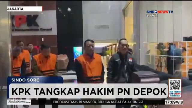Bukan Hakim Biasa  Kpk Endus Aliran Dana Ott Pn Depok Mengalir Ke Petinggi   Sindo Sore   08 02