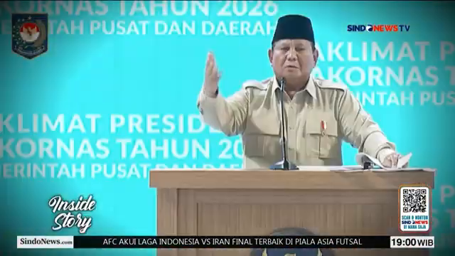 Prabowo Sentil Keras Yang Suka Nyinyir Ke Pemerintah  Singgung Antek Asing   Inside Story   09 02