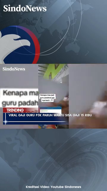 Viral Guru P3K Paruh Waktu Di Sumedang Curhat Gaji Hanya Rp15 Ribu Usai Potong Bpjs