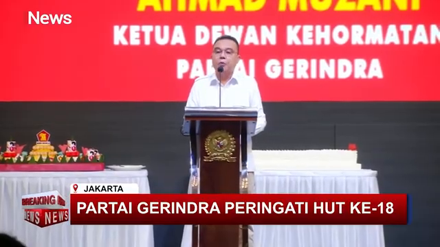  Full  Ultah Ke-18 Partai  Dasco  Gerindra Harus Hidup 1 000 Tahun Lagi   Inews Terkini 6 2.