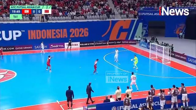 Highlights Babak 2  Indonesia Vs Iran 4-4  Babak Kedua Afc Futsal Asian Cup 2026