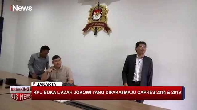   Live  Pertama Kali  Kpu Buka Ijazah Jokowi Saat Maju Capres Di Pemilu 2014   2019 (09 02)