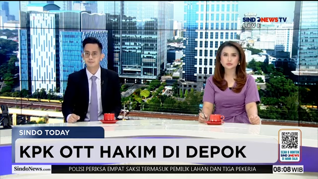 Suasana Pn Depok Mendadak Sepi Usai Ott Hakim Oleh Kpk   Sindo Today   06 02.