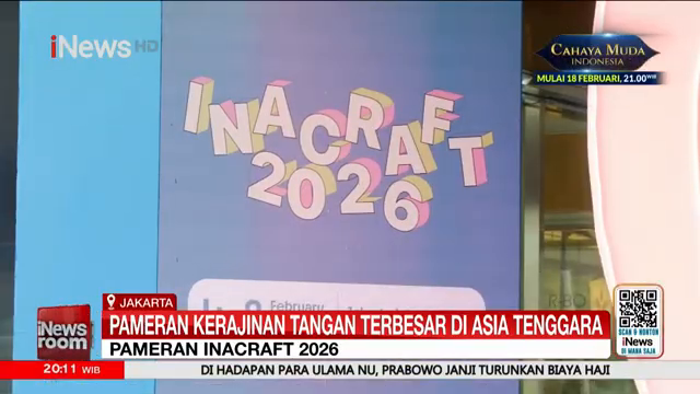Pameran Inacraft 2026 Hari Terakhir  Berbagai Diskon Ditawarkan   Inews Room (08 02)