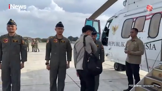 Wapres Gibran Tinjau Lokasi Bencana Di Tegal  Terobos Jalan Rusak Dengan Motor Trail   Idxc Update