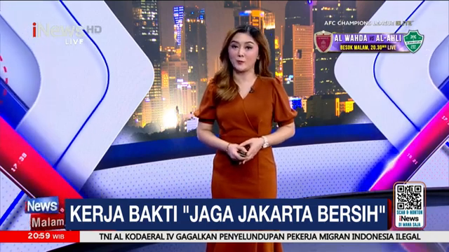 Kapolda Dan Pangdam Jaya Pimpin Kerja Bakti Jaga Jakarta Bersih Di Danau Sunter   Inews Malam (08 02