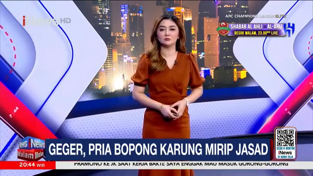 Geger  Pria Bopong Karung Mirip Jasad Hebohkan Warga   Inews Malam (08 02)