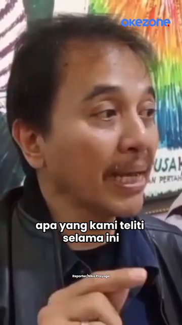 Roy Suryo Kembali Sentil Pihak Yang Menyebut Tudingan Ijazah Palsu Jokowi Bukan Penelitian