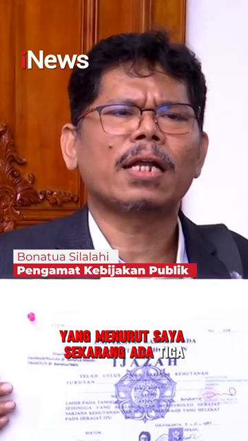 Penampakan Salinan Ijazah Jokowi Dari Kpu Ri Ditunjukkan Bonatua Silalahi Ke Publik