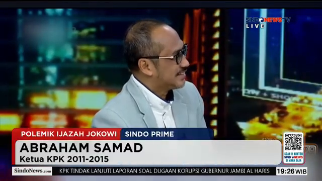 Kasus Ijazah Disentil  Abraham Samad Ingatkan Prabowo Jangan Ada Kriminalisasi   Sindo Prime   10 02