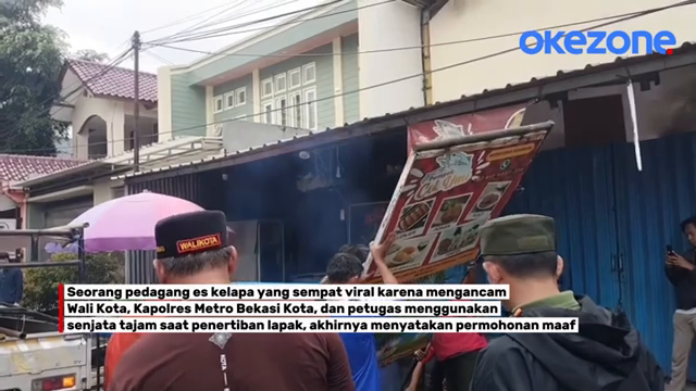 Usai Viral  Pedagang Yang Serang Walikota Bekasi Akhirnya Minta Maaf