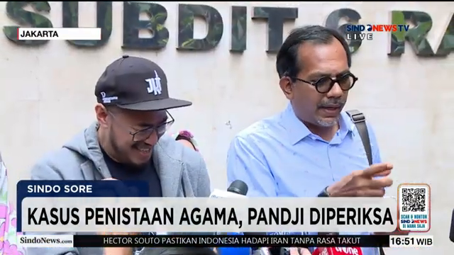 Mengungkap Kasus Dugaan Penistaan Agama Di Panggung  Mens Rea   Pandji Diperiksa Polisi   Sindo Sore.
