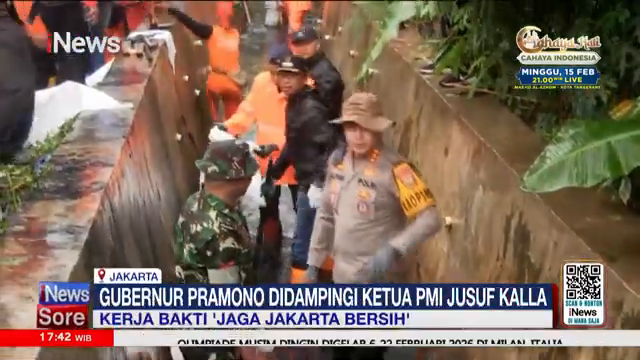 Kerja Bakti  Jaga Jakarta Bersih  Digelar Serentak Di Ibu Kota   Inews Sore (08 02)