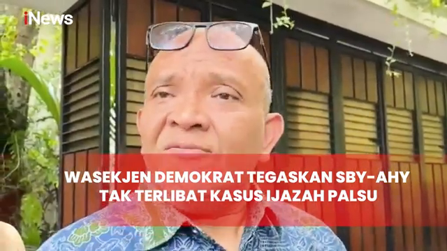 Temui Jokowi  Wasekjen Demokrat Tegaskan Sby-Ahy Tak Terlibat Kasus Ijazah Palsu   Inews Terkini