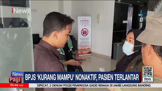 Kisruh Bpjs Kesehatan Pbi Non Aktif  Pasien Terlantar   Inews Pagi (09 02)