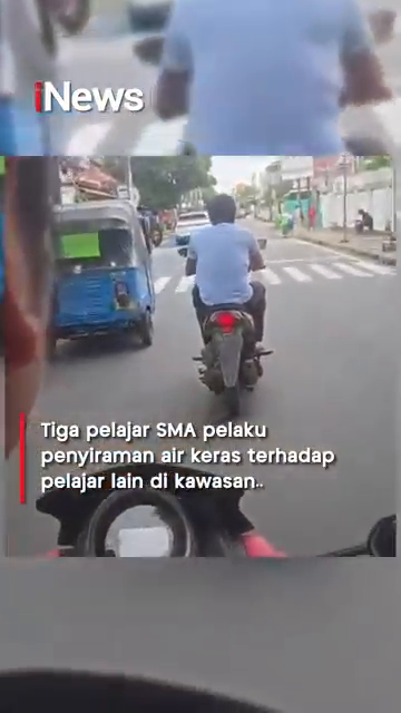 3 Pelajar Penyiram Air Keras Ditangkap  Mengaku Iseng Menyiram Secara Acak