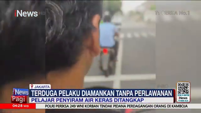Kasus Penyiraman Air Keras  Polisi Amankan Terduga Pelaku   Inews Pagi 10 2