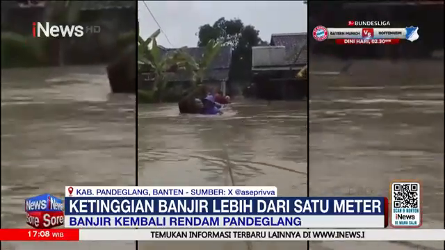 Banjir Kembali Rendam Pandeglang  Air Capai Lebih Dari Satu Meter  Ribuan Warga Terdampak  Isore 8 2