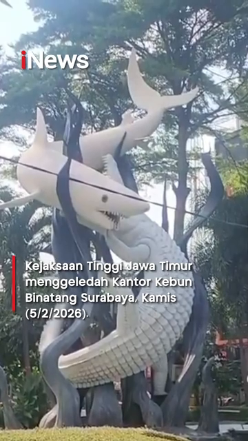 Kejati Jatim Geledah Kantor Kebun Binatang Surabaya Atas Dugaan Korupsi