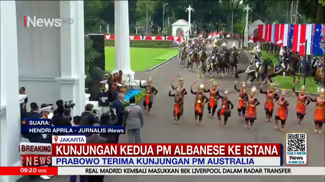  Breaking News - Prabowo Terima Kunjungan Pm Australia (06 02).