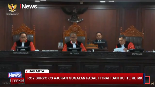 Ketua Mk Tegur Refly Harun Saat Minta Izin Roy Suryo Cs Berbicara  Jangan Pura-Pura Tak Tahu