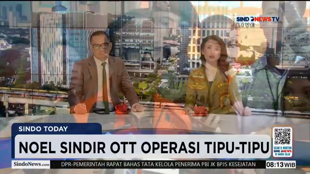 Noel Kritik Keras Ott Kpk  Sebut Operasi Tipu-Tipu Dan Sarat Kepentingan   Sindo Today   10 02