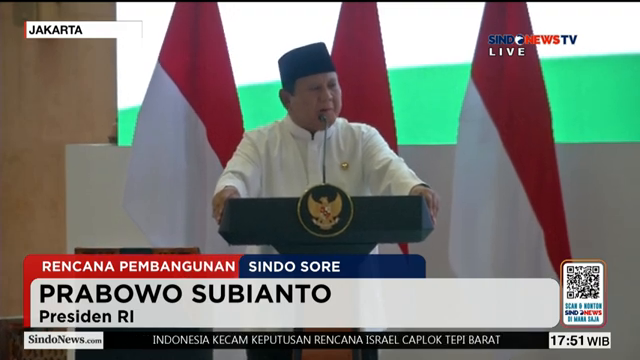 Presiden Prabowo Siapkan Lahan Bundaran Hi Untuk Gedung Mui   Sindo Sore   10 02   Part 4