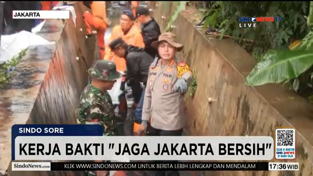 Bukan Sekadar Janji  Intip Aksi Pramono Anung Dan Jk Kerja Bakti Bareng Warga Jaktim   Sindo Sore