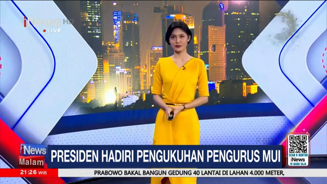 Rencana Prabowo Bangun Gedung 40 Lantai Untuk Mui Dan Badan Umat Islam   Inews Malam 7 2