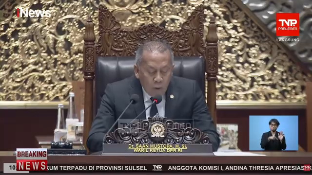  Breaking News - Rapat Paripurna Dpr Hasil Uji Kelayakan Pengawas Bpjs   Badan Supervisi Lps (10 02)