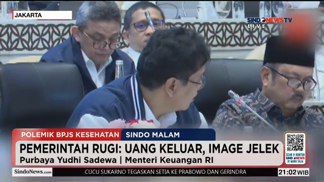 Imbas Kisruh Bpjs  Purbaya Katakan Pemerintah Rugi Banyak    Sindo Malam   10 02