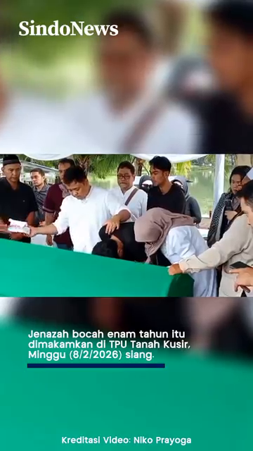 Suasana Duka Iringi Pemakaman Sheyna  Bocah 6 Tahun Korban Kecelakaan Di Singapura