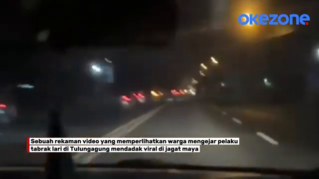 Menegangkan  Detik-Detik Polisi Dan Warga Kejar Terduga Pelaku Tabrak Lari