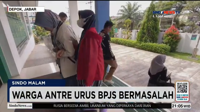 Warga Antre Urus Bpjs Bermasalah  Kartu Bpjs Mendadak Tidak Aktif   Sindo Malam   07 02.
