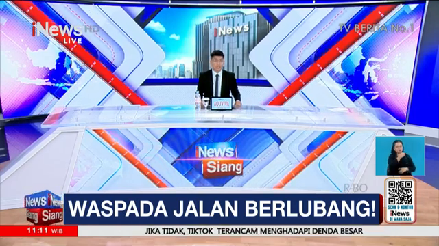 Waspada Jalan Berlubang Makan Korban   Inews Siang (09 02)