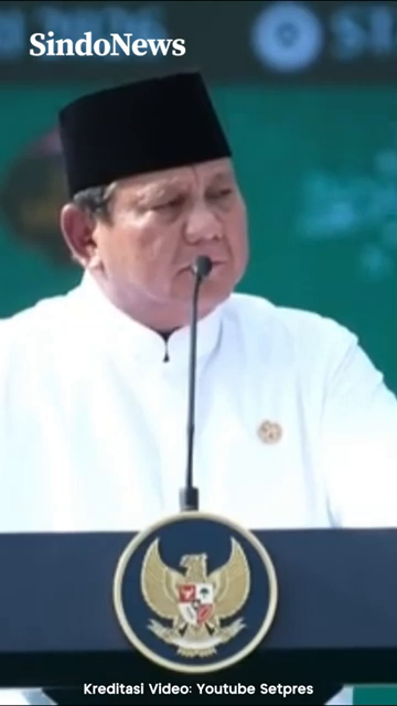 Prabowo Tegaskan Perang Melawan Korupsi  Saya Tidak Akan Mundur Setapak Pun